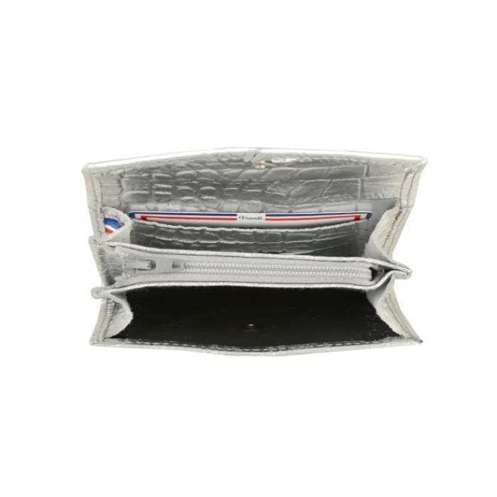 Frandi Porte monnaie Croco>Femme Porte-Monnaie Cuir