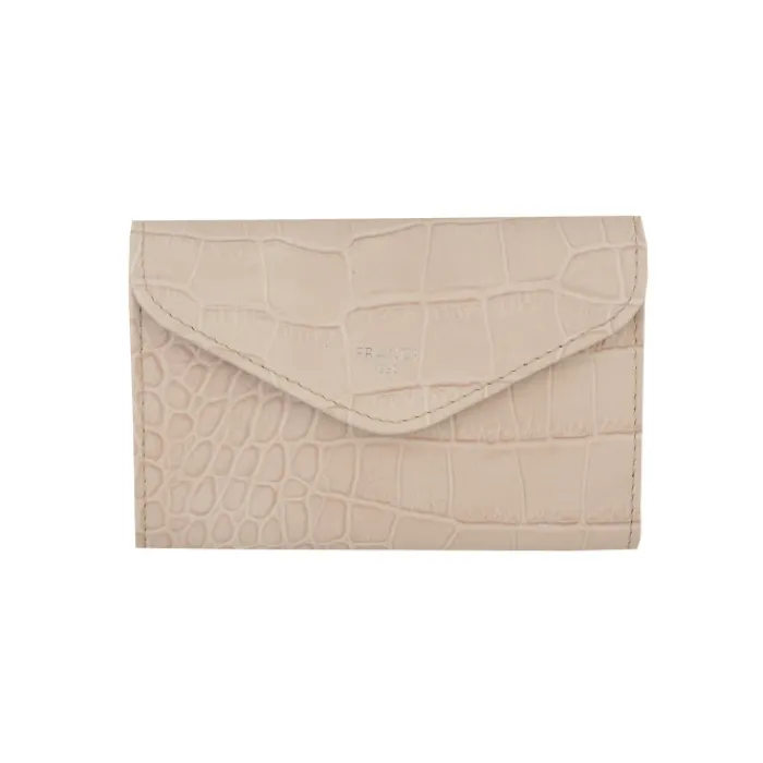 Frandi Porte monnaie crocodile>Femme Porte-Monnaie Cuir
