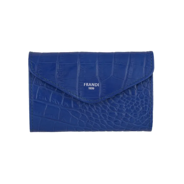 Frandi Porte monnaie crocodile>Femme Porte-Monnaie Cuir