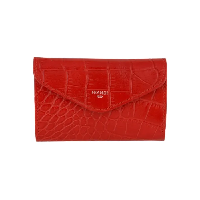 Frandi Porte monnaie crocodile>Femme Porte-Monnaie Cuir
