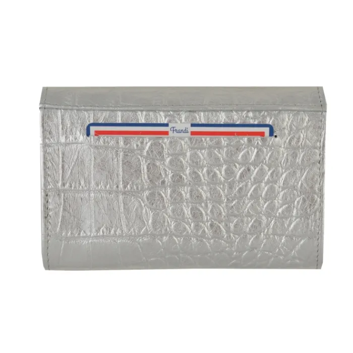 Frandi Porte monnaie crocodile>Femme Porte-Monnaie Cuir
