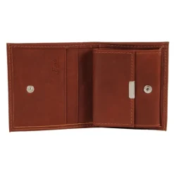 Frandi Porte monnaie cuir fermeture pression -><noscript><img width=