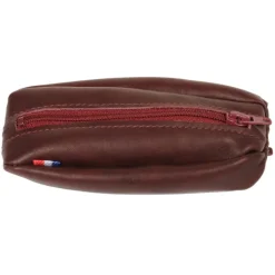 Frandi Porte monnaie en cuir grain de café><noscript><img width=