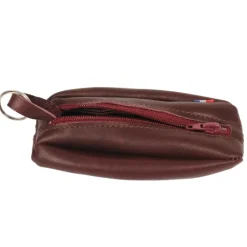 Frandi Porte monnaie en cuir grain de café><noscript><img width=
