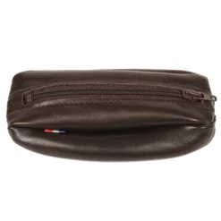 Frandi Porte monnaie en cuir grain de café><noscript><img width=
