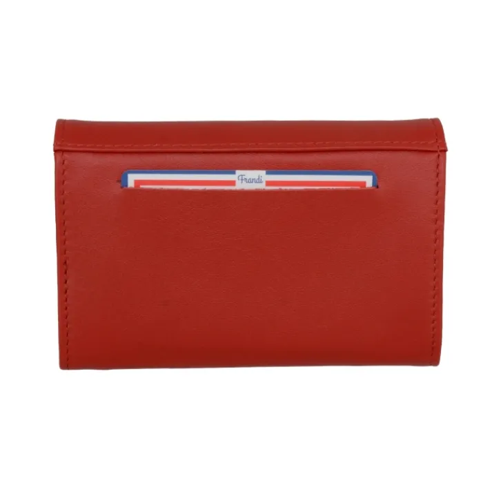 Frandi Porte monnaie femme 13 cm>Femme Porte-Monnaie Cuir