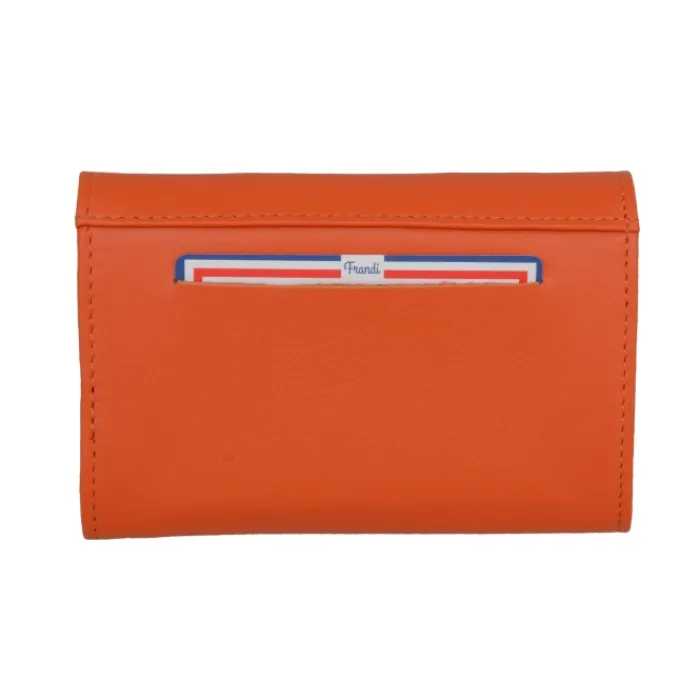 Frandi Porte monnaie femme 13 cm>Femme Porte-Monnaie Cuir
