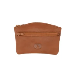 Frandi Porte monnaie fermeture zippée cuir noir 5204><noscript><img width=