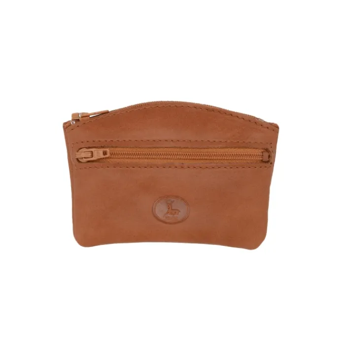 Frandi Porte monnaie fermeture zippée cuir noir 5204>Homme Porte-Monnaie Cuir