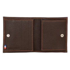 Frandi Porte monnaie sport surpiqûre>Homme Porte-Monnaie Cuir