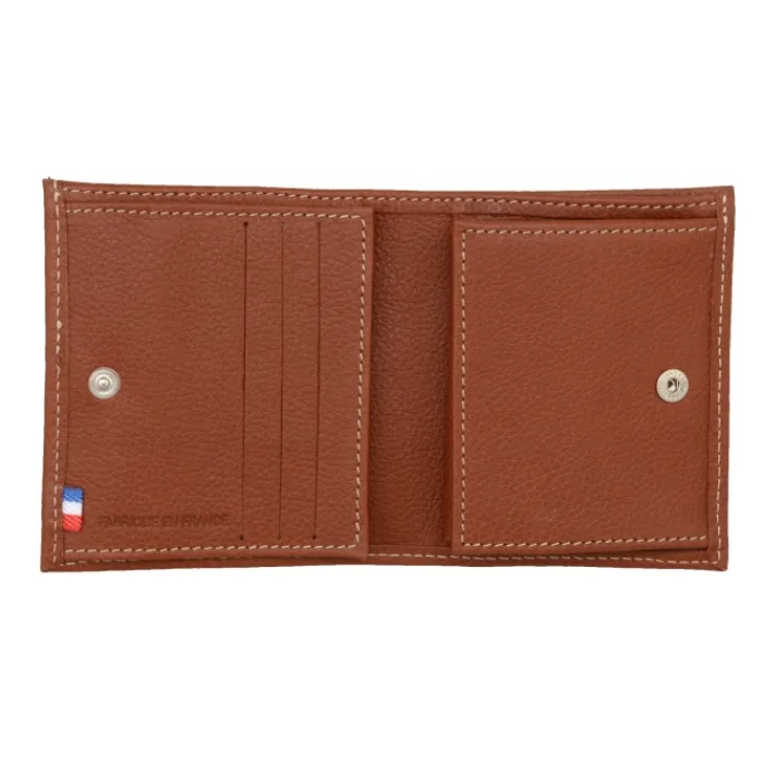 Frandi Porte monnaie sport surpiqûre>Homme Porte-Monnaie Cuir