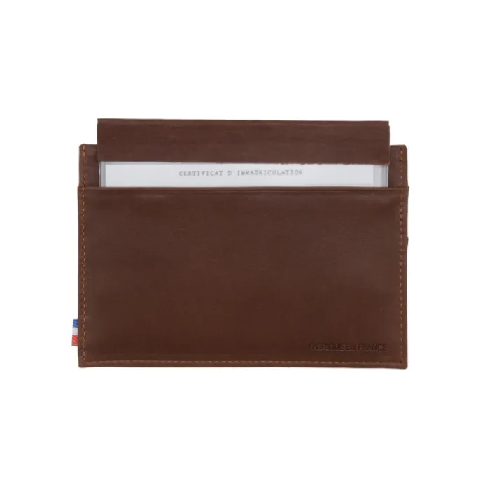 Frandi Porte papier auto en cuir ->Homme Porte-Papier Cuir