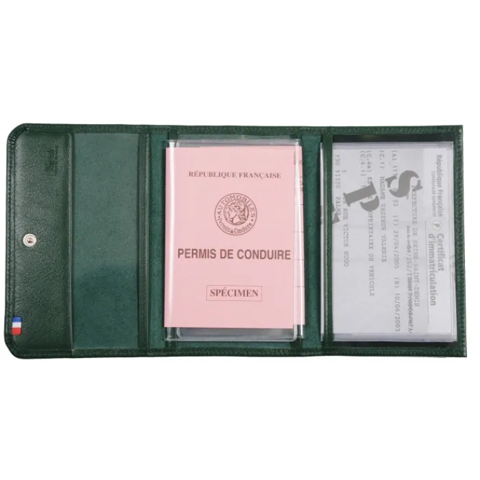 Frandi Porte papier automobile ->Homme Porte-Papier Cuir | Porte-Papier Cuir