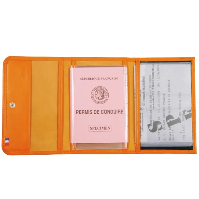 Frandi Porte papier automobile ->Homme Porte-Papier Cuir | Porte-Papier Cuir