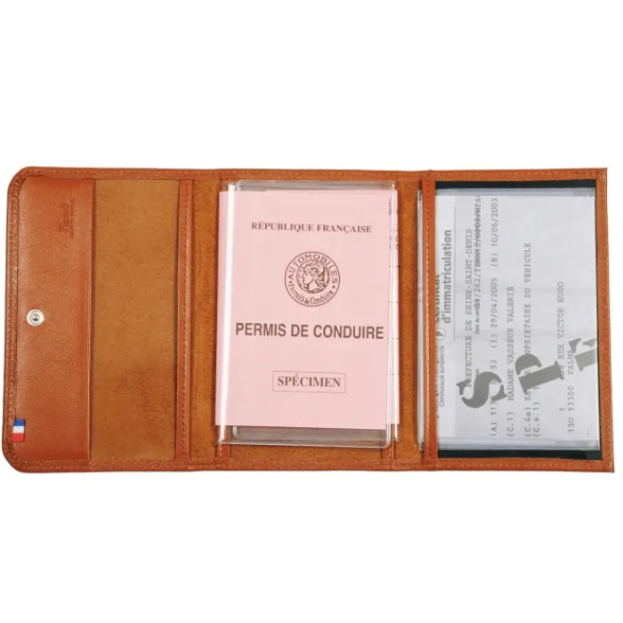 Frandi Porte papier automobile ->Homme Porte-Papier Cuir | Porte-Papier Cuir