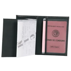 Frandi Porte papier en cuir pour homme -><noscript><img width=