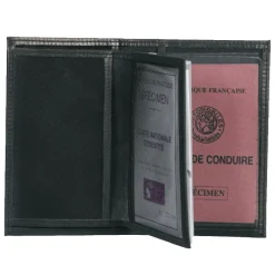 Frandi Porte papier en cuir pour homme -><noscript><img width=