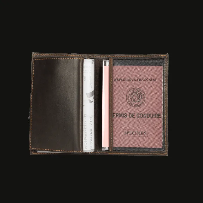 Frandi Porte papier en cuir pour homme ->Homme Porte-Papier Cuir