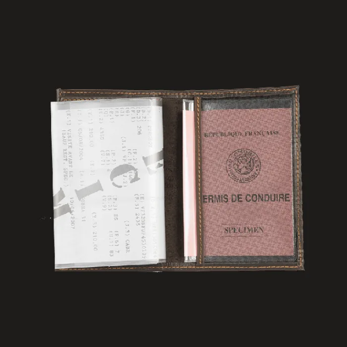 Frandi Porte papier en cuir pour homme ->Homme Porte-Papier Cuir