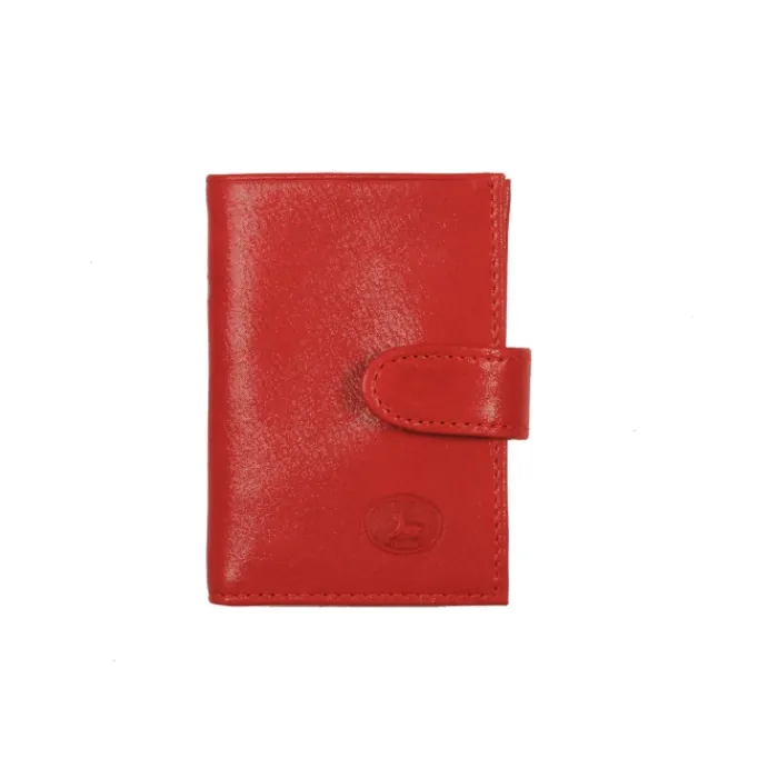 Frandi Porte-carte avec patte ->Femme Porte-Carte Cuir