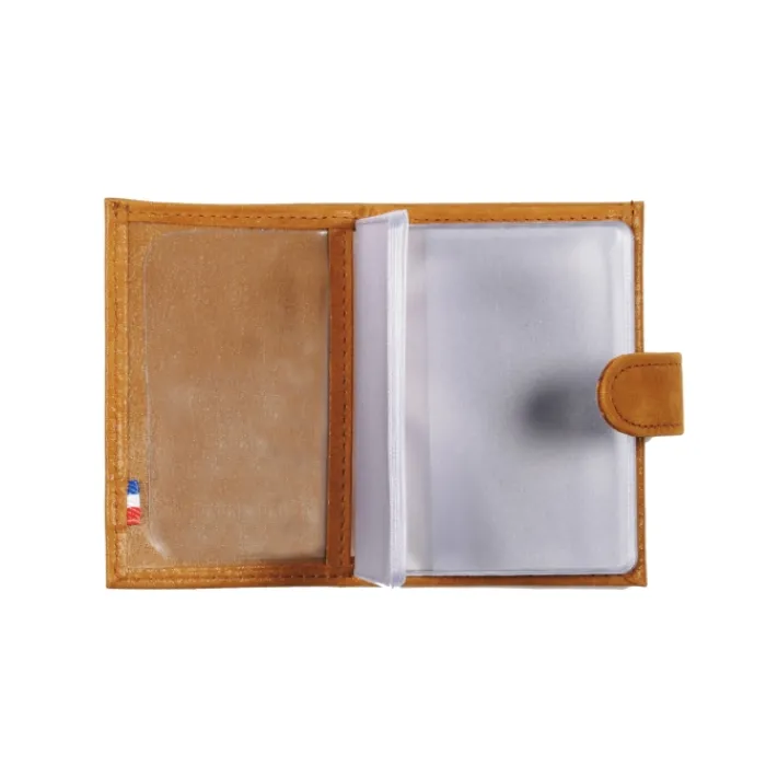 Frandi Porte-carte avec patte ->Femme Porte-Carte Cuir