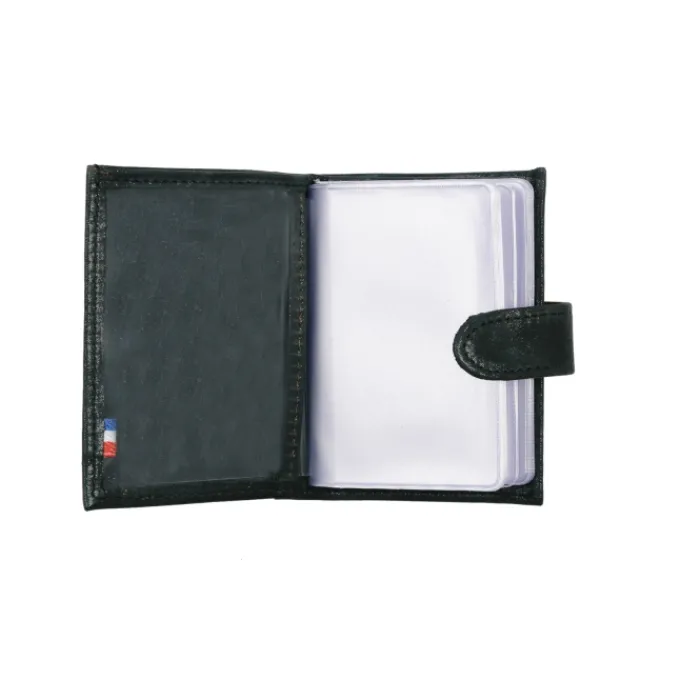 Frandi Porte-carte avec patte ->Femme Porte-Carte Cuir