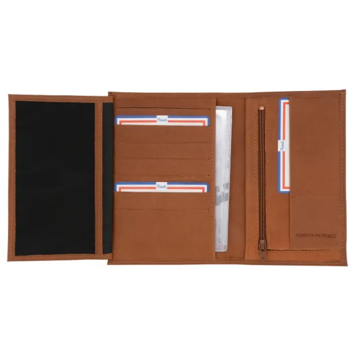 Frandi Portefeuille 2 volets>Homme Portefeuille Cuir