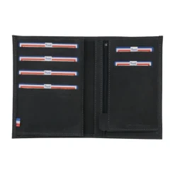 Frandi Portefeuille 4 volets vintage en cuir -><noscript><img width=