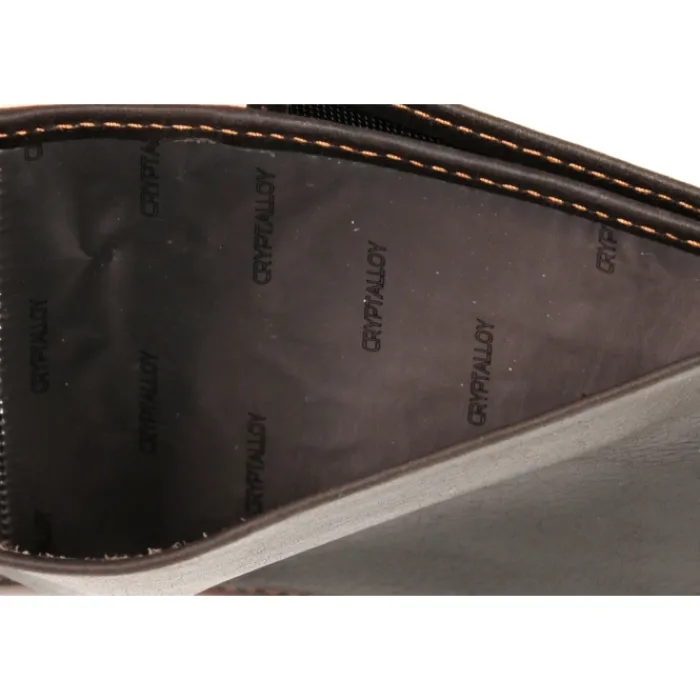 Frandi Portefeuille anti RFID 2 volets pour homme ->Homme Portefeuille Anti Rfid Cuir