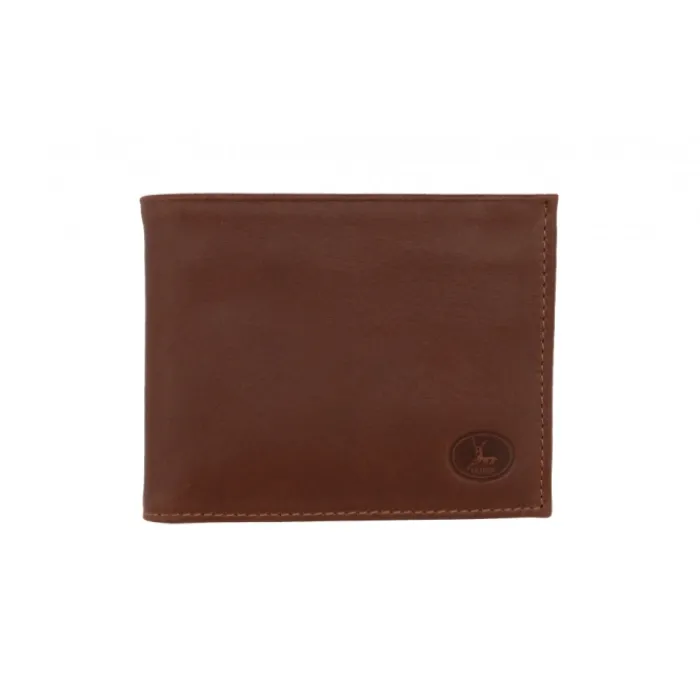 Frandi Portefeuille avec double poche billet ->Homme Portefeuille Cuir