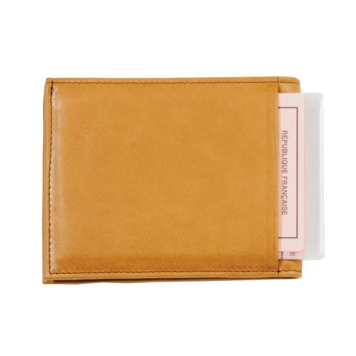 Frandi Portefeuille avec rabat en cuir ->Homme Portefeuille Cuir