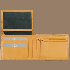 Frandi Portefeuille avec rabat en cuir -><noscript><img width=