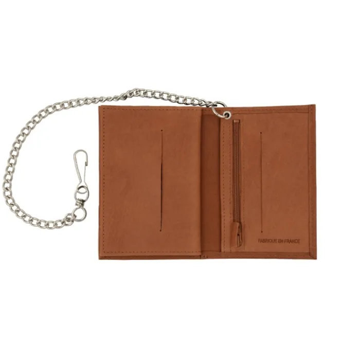 Frandi Portefeuille chaine ->Homme Portefeuille Cuir