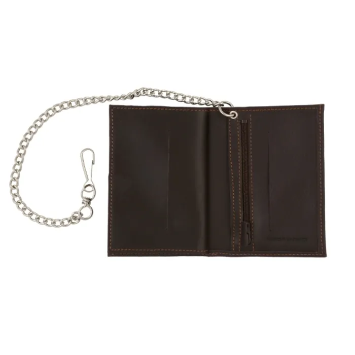 Frandi Portefeuille chaine ->Homme Portefeuille Cuir