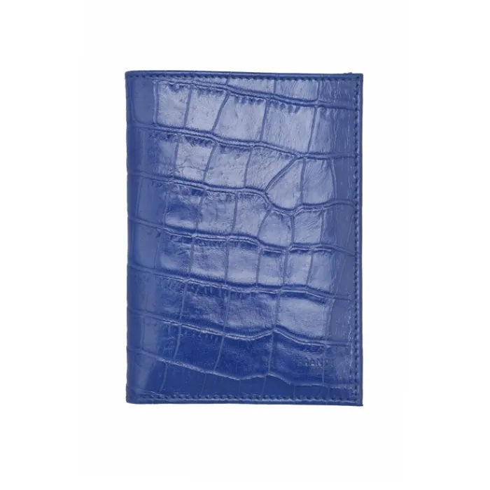 Frandi Portefeuille croco 14 cm>Homme Portefeuille Cuir