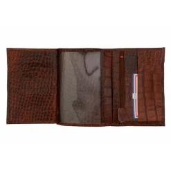 Frandi Portefeuille croco 14 cm><noscript><img width=