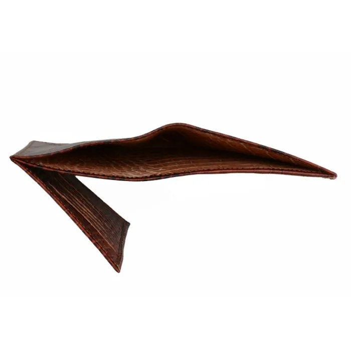 Frandi Portefeuille croco 14 cm>Homme Portefeuille Cuir