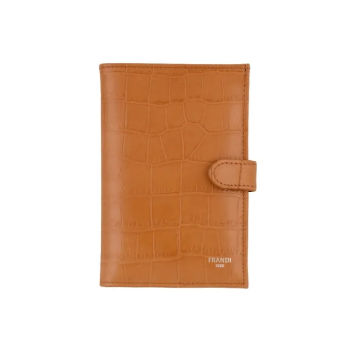 Frandi Portefeuille crocodile avec patte>Femme Portefeuille Cuir