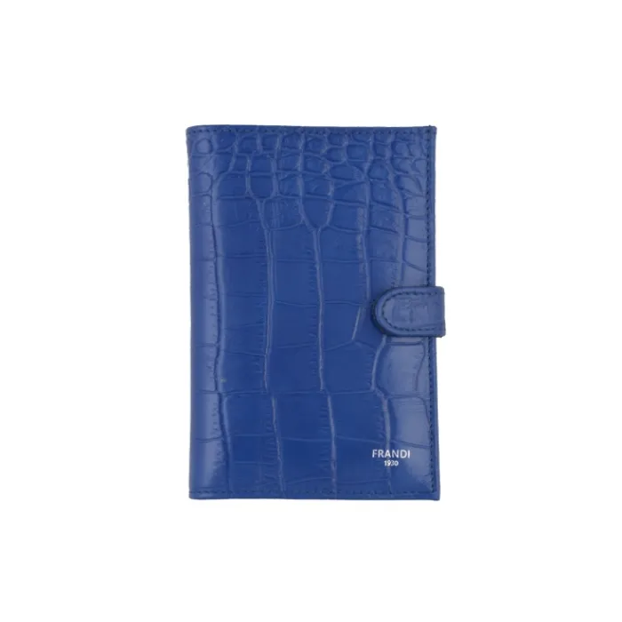Frandi Portefeuille crocodile avec patte>Femme Portefeuille Cuir