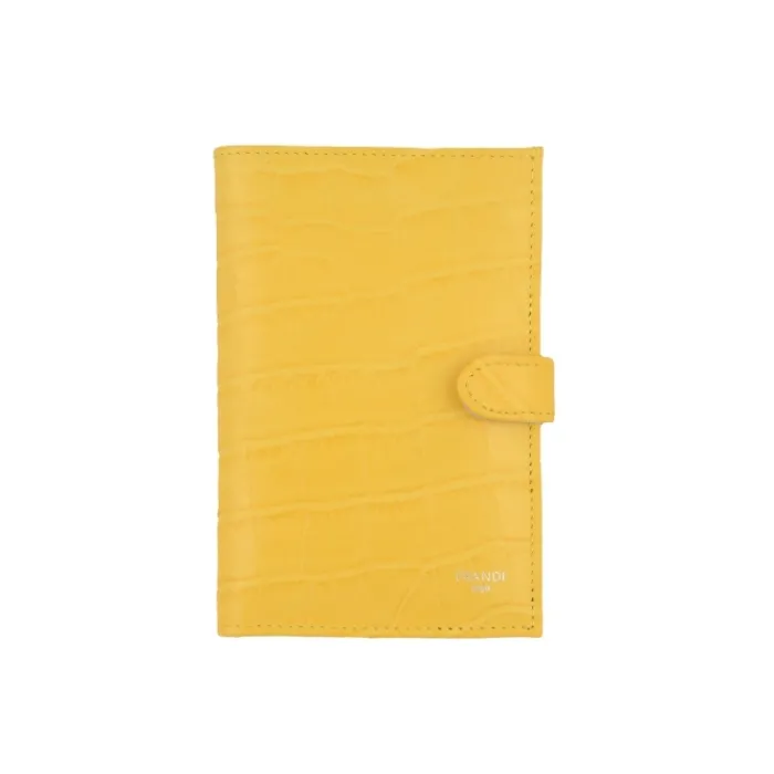 Frandi Portefeuille crocodile avec patte>Femme Portefeuille Cuir
