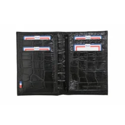 Frandi Portefeuille crocrodile 12 cm>Homme Portefeuille Cuir
