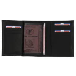 Frandi Portefeuille cuir - Portefeuille gold, marron ou noir -><noscript><img width=