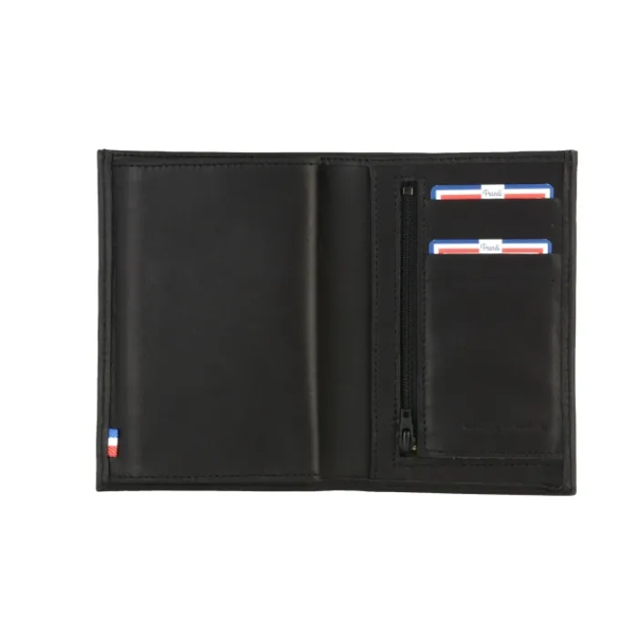 Frandi Portefeuille cuir 4 volets ->Homme Portefeuille Cuir