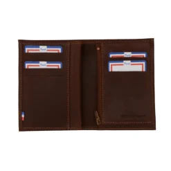 Frandi Portefeuille cuir 3 volets petit modèle -><noscript><img width=