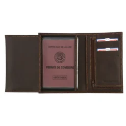 Frandi Portefeuille cuir 4 volets -><noscript><img width=
