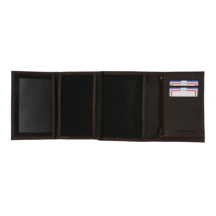 Frandi Portefeuille cuir 3 volets petit modèle ->Homme Portefeuille Cuir