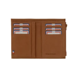 Frandi Portefeuille cuir femme - Portefeuille femme orange, violet ou rouge - 96469><noscript><img width=