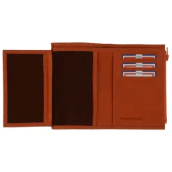 Frandi Portefeuille cuir femme - Portefeuille femme orange, violet ou rouge - 96469><noscript><img width=