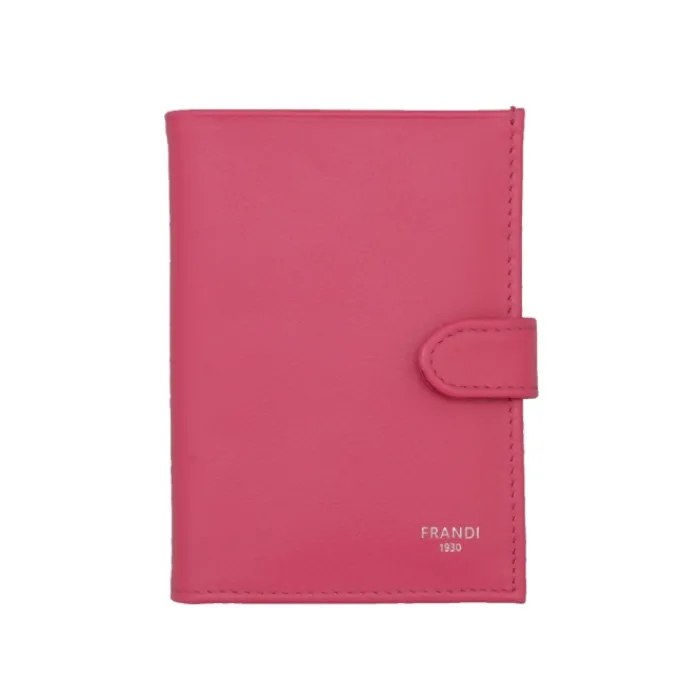 Frandi Portefeuille cuir femme orange violet rouge>Femme Portefeuille Cuir