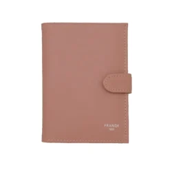 Frandi Portefeuille cuir femme orange violet rouge><noscript><img width=